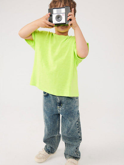 Bawełniany t-shirt basic Sonoma Kids American Vintage BEBE Concept 