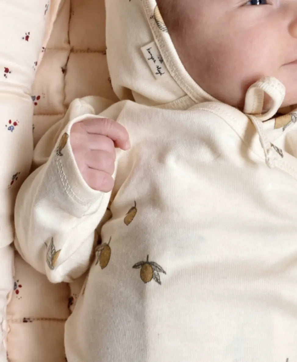 kopertowe body z organicznej bawełny Konges Slojd BEBE Concept 