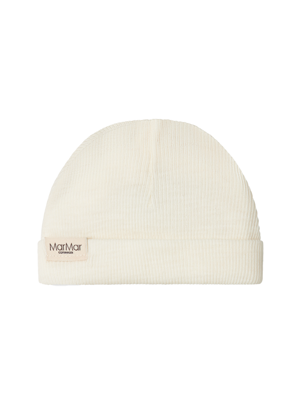 Czapeczka niemowlęca z merino Aiko Rib MarMar Copenhagen BEBE Concept 