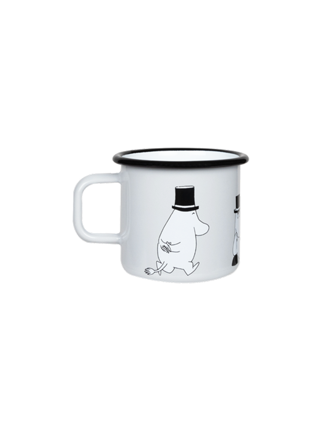 Emaliowany kubek retro Moomin 3.7 dl Muurla BEBE Concept 