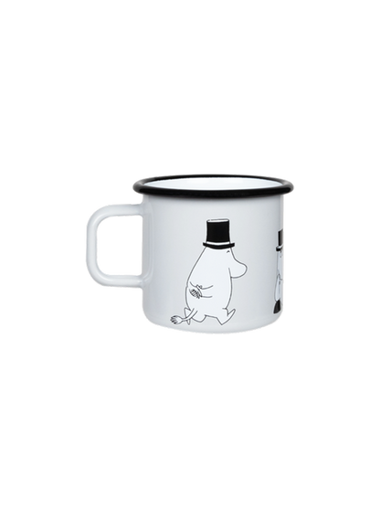 Emaliowany kubek retro Moomin 3.7 dl Muurla BEBE Concept 