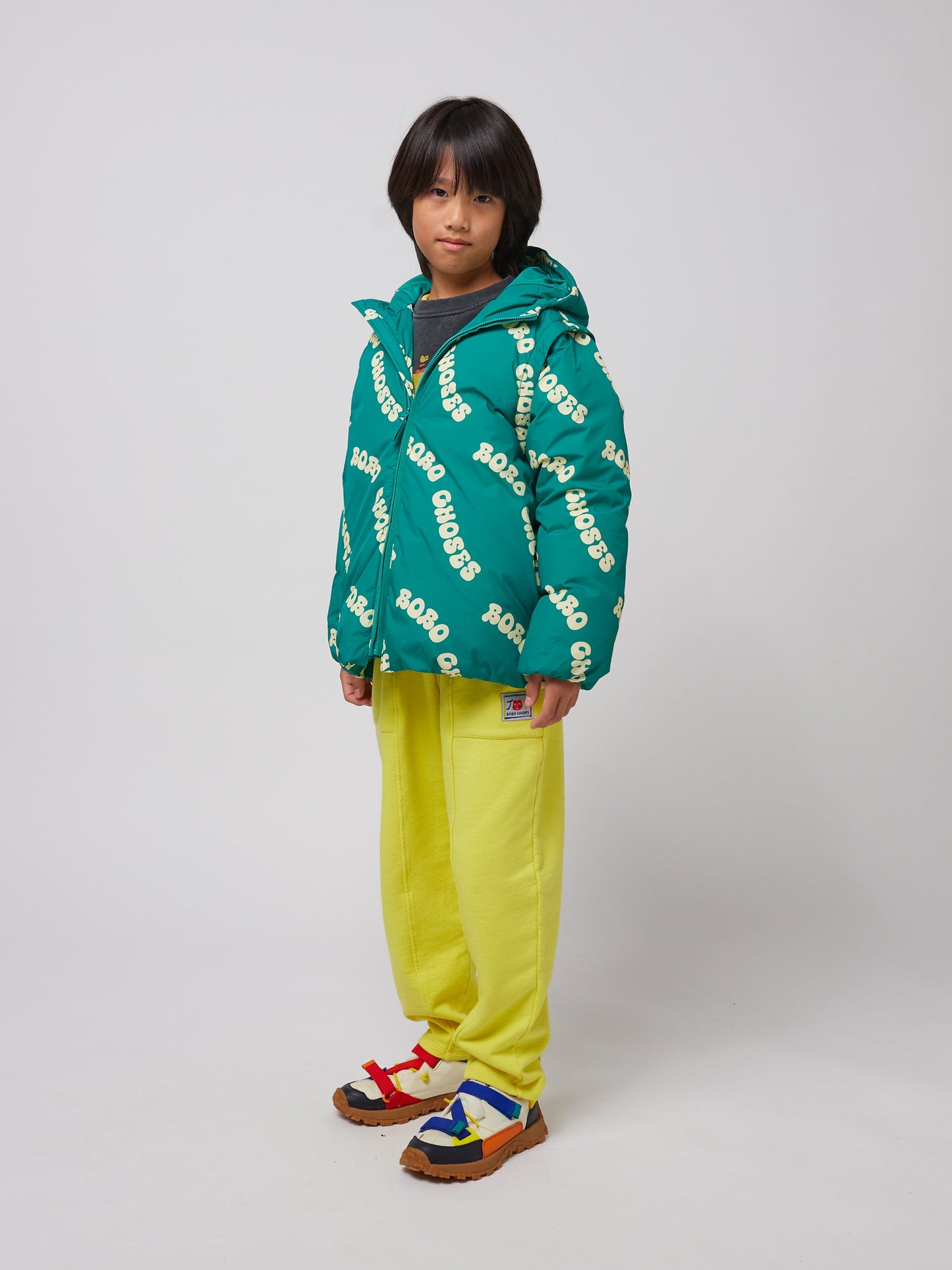 Wavy Bobo Choses all over light padded anorak Bobo Choses BEBE Concept 
