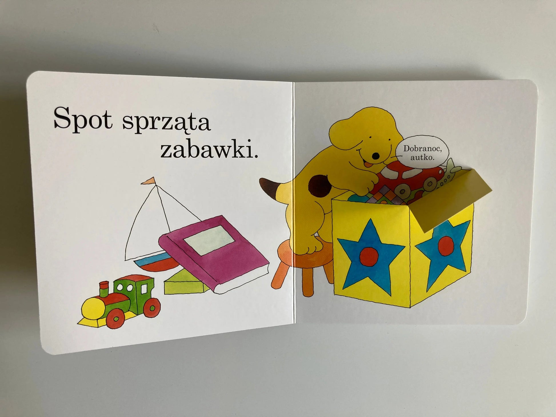 Spot mówi Dobranoc! Wydawnictwo Mamania BEBE Concept 
