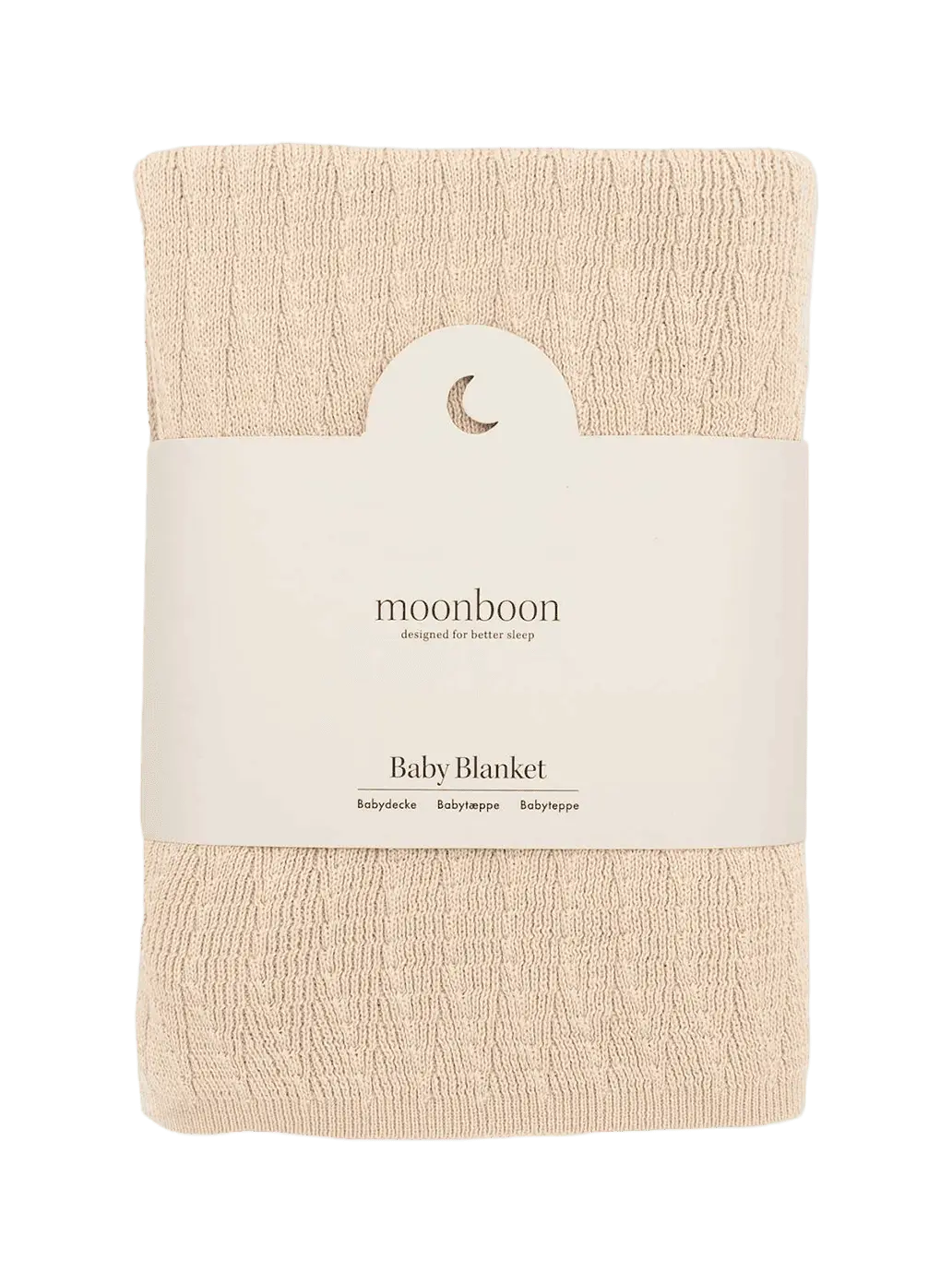 Bawełniany kocyk niemowlęcy Moonboon BEBE Concept 