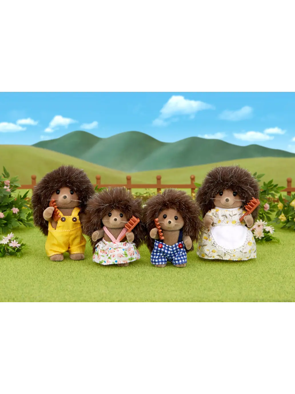 Kolekcjonerskie figurki rodzina Jeże Sylvanian Families BEBE Concept 