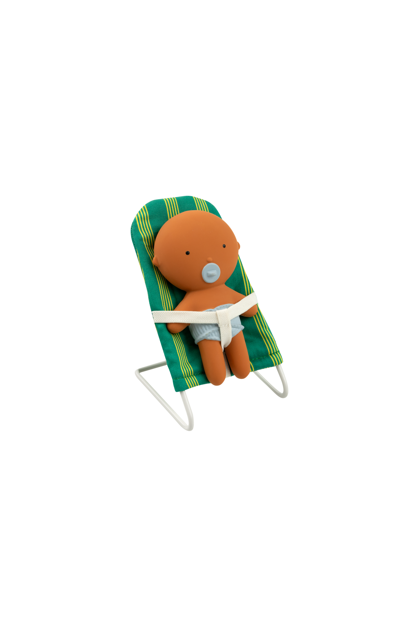 Miniaturowy leżaczek dla lalki Gommu Pocket We Are Gommu BEBE Concept 
