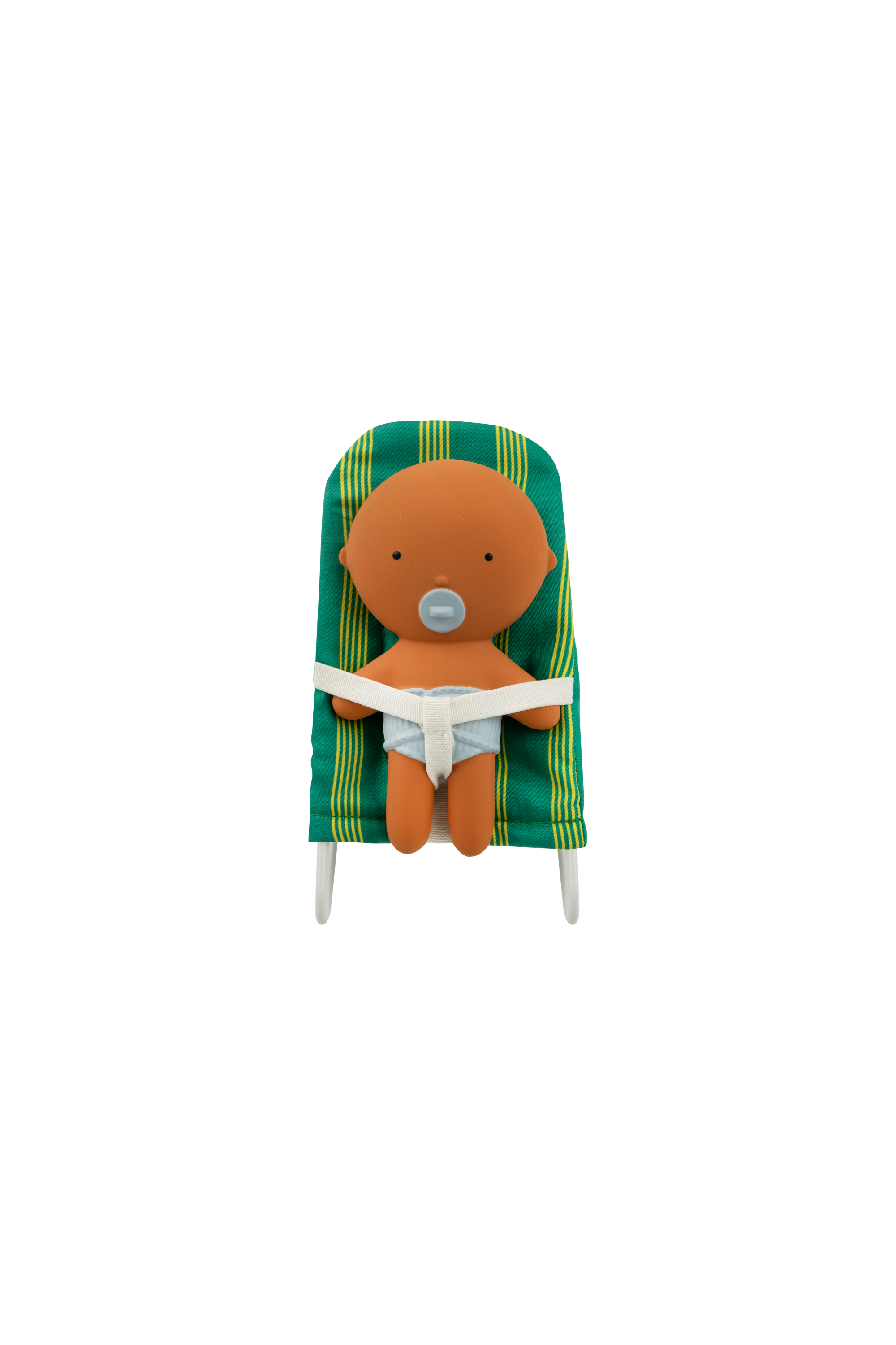 Miniaturowy leżaczek dla lalki Gommu Pocket We Are Gommu BEBE Concept 