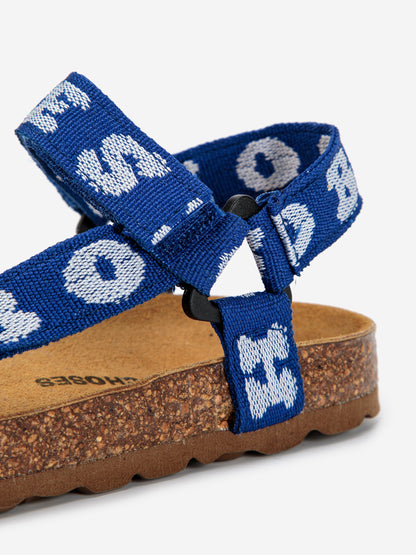 Sandały Bobo Choses printed blue sandals Bobo Choses BEBE Concept 