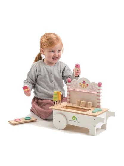 Drewniany sklepik z lodami na magnesy Tender Leaf Toys BEBE Concept 