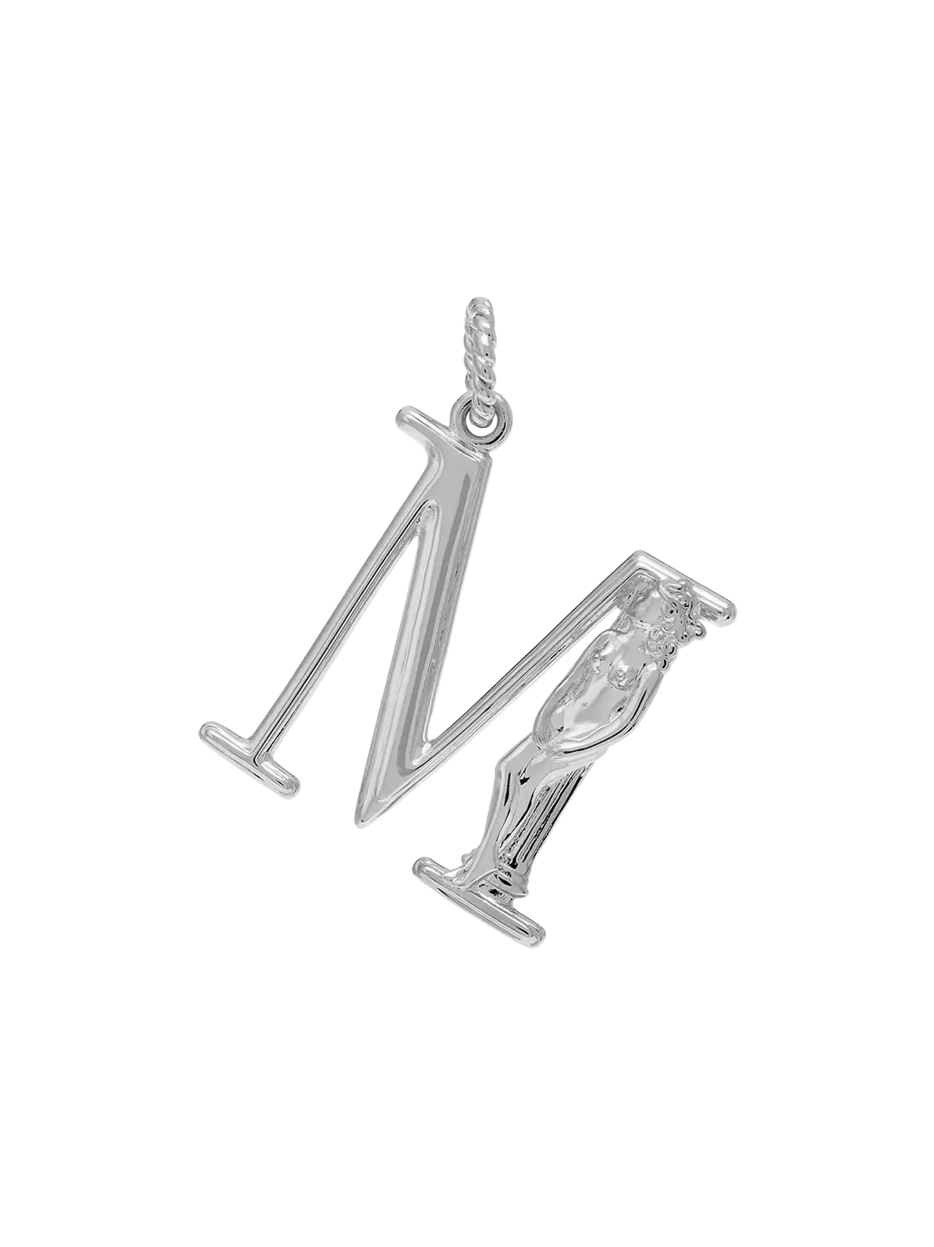 Srebrna zawieszka Initial Muse Necklace Charm Anna + Nina BEBE Concept 