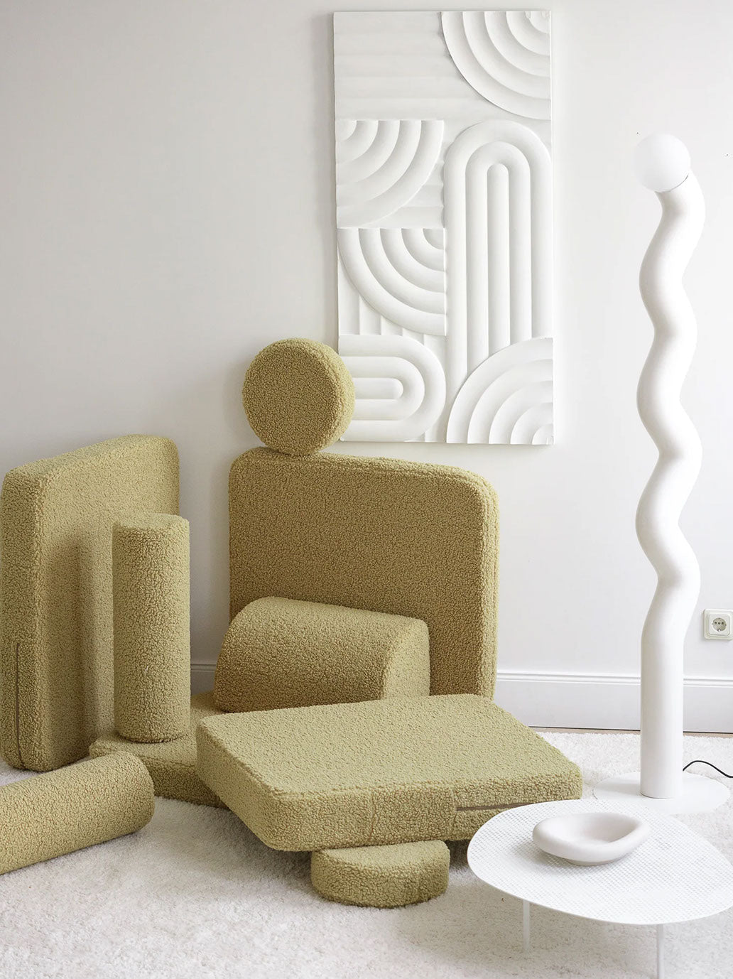 Kanapa modułowa dla dzieci Play Sofa Settee WigiWama BEBE Concept 