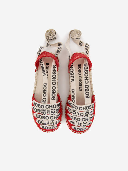 Espadryle Bobo Choses red Bobo Choses BEBE Concept 