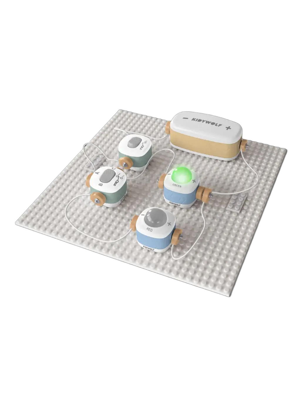 Zestaw małego elektryka Kidyelec Kidywolf BEBE Concept 