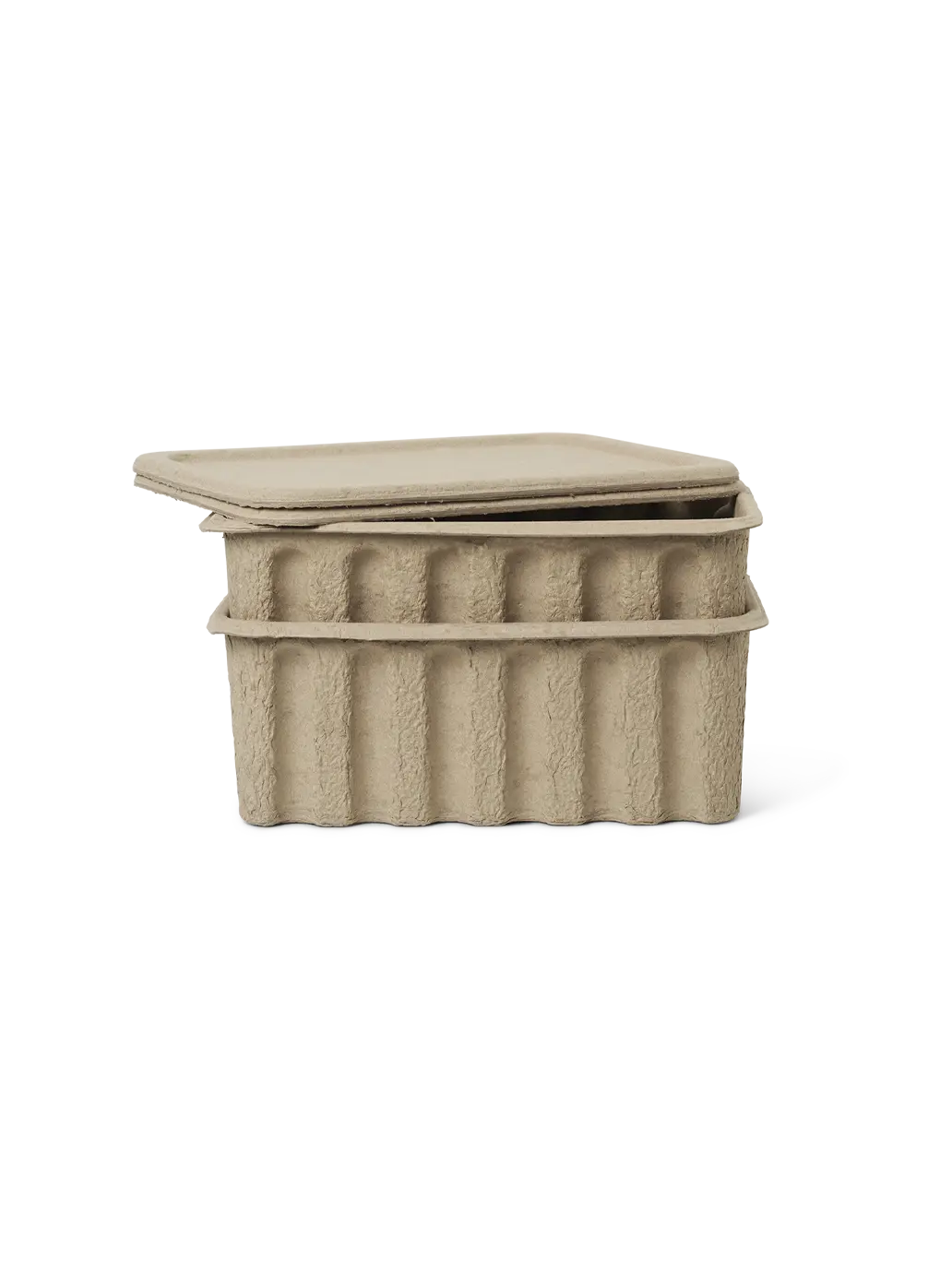 pudła do przechowywania z ekologicznej pulpy papierowej 2 pak Ferm Living BEBE Concept 