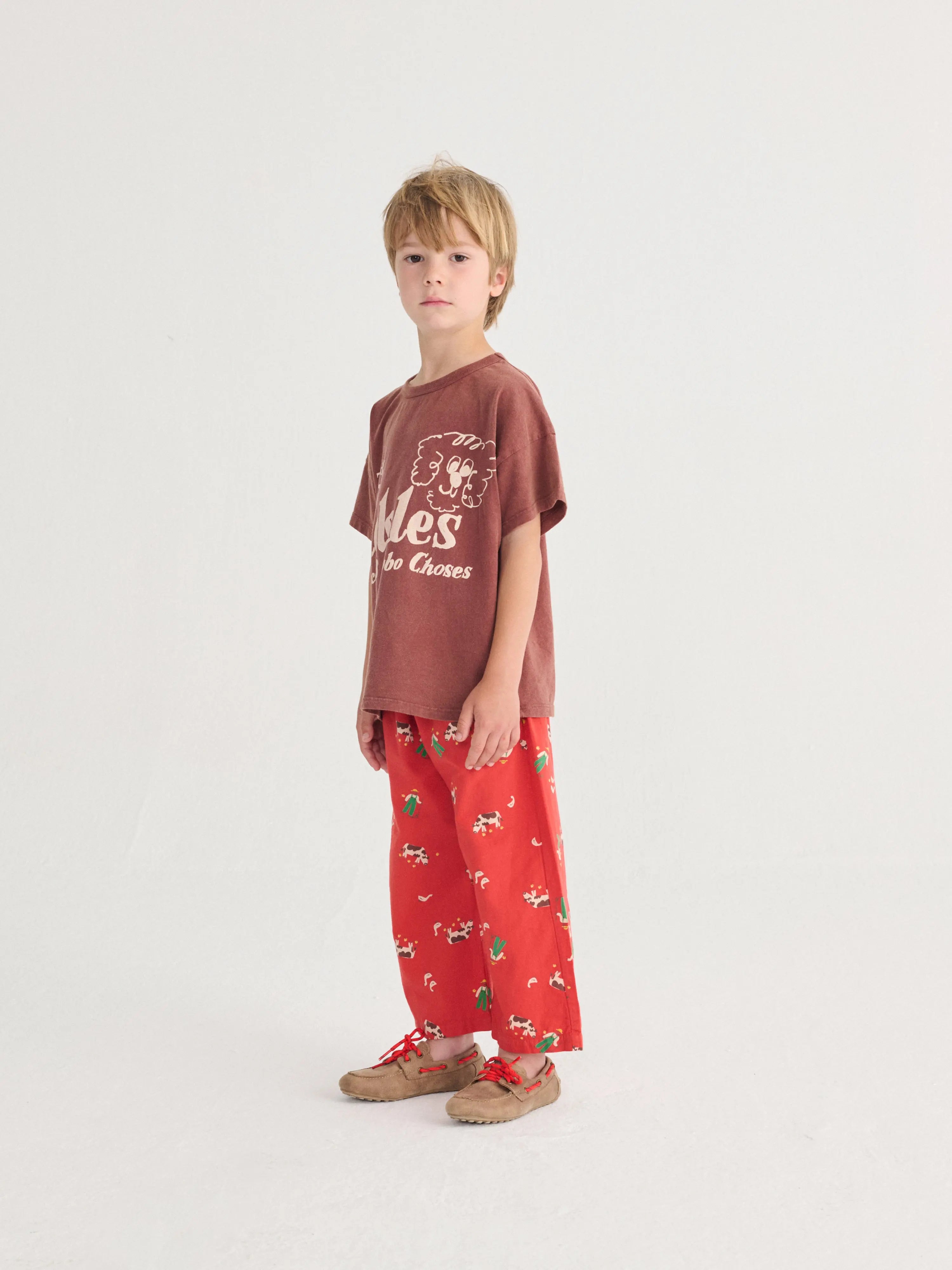 Spodnie Farm Adventure all over woven pants Bobo Choses BEBE Concept 
