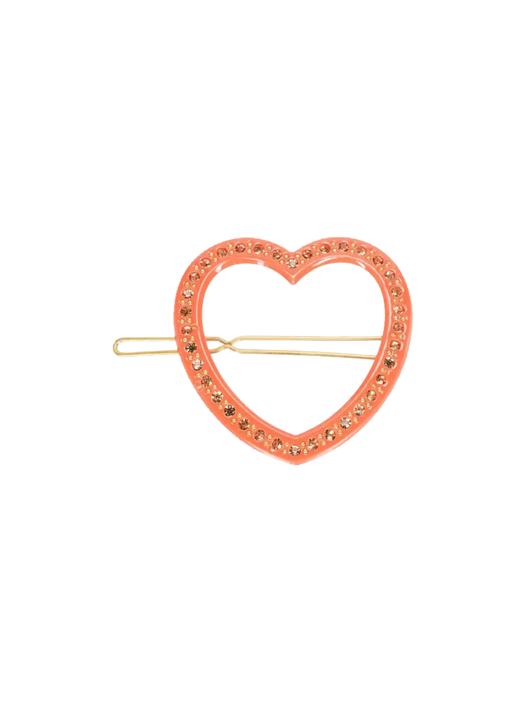 Spinka do włosów z kryształkami Heart Pico BEBE Concept 