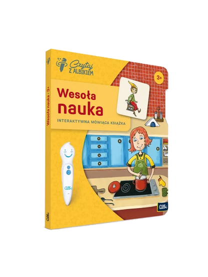 Wesoła nauka. Zestaw książka z piórem Albi BEBE Concept 