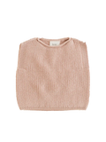 Kamizelka merino dla niemowląt Harvey vest Hvid BEBE Concept 