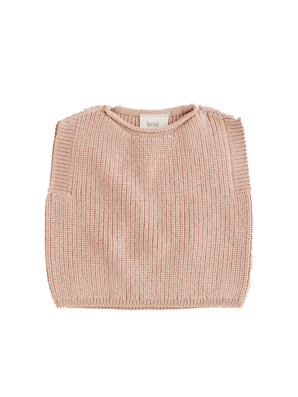 Kamizelka merino dla niemowląt Harvey vest Hvid BEBE Concept 