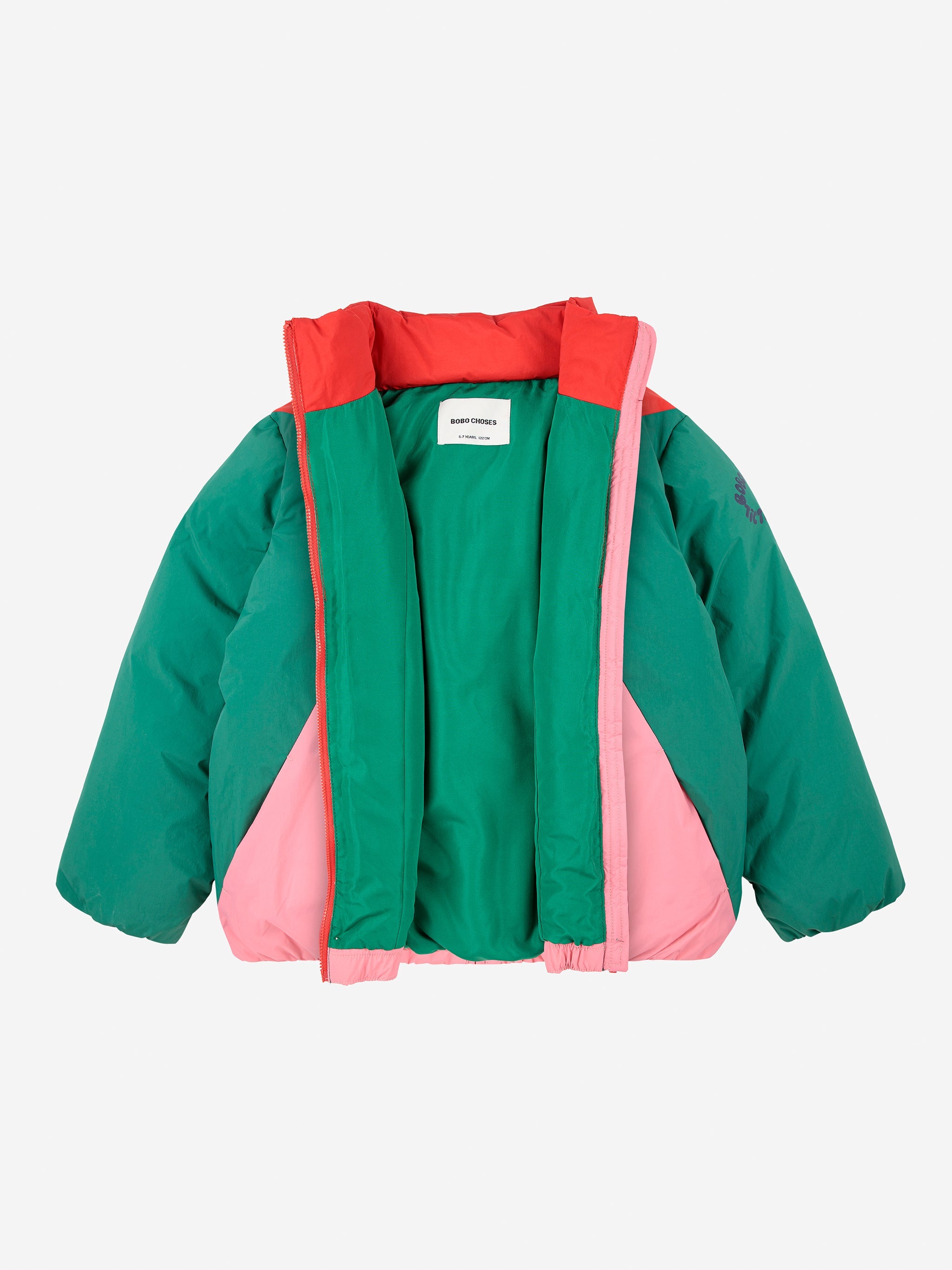 Tic Tac Toe color block anorak Kids Bobo Choses BEBE Concept 