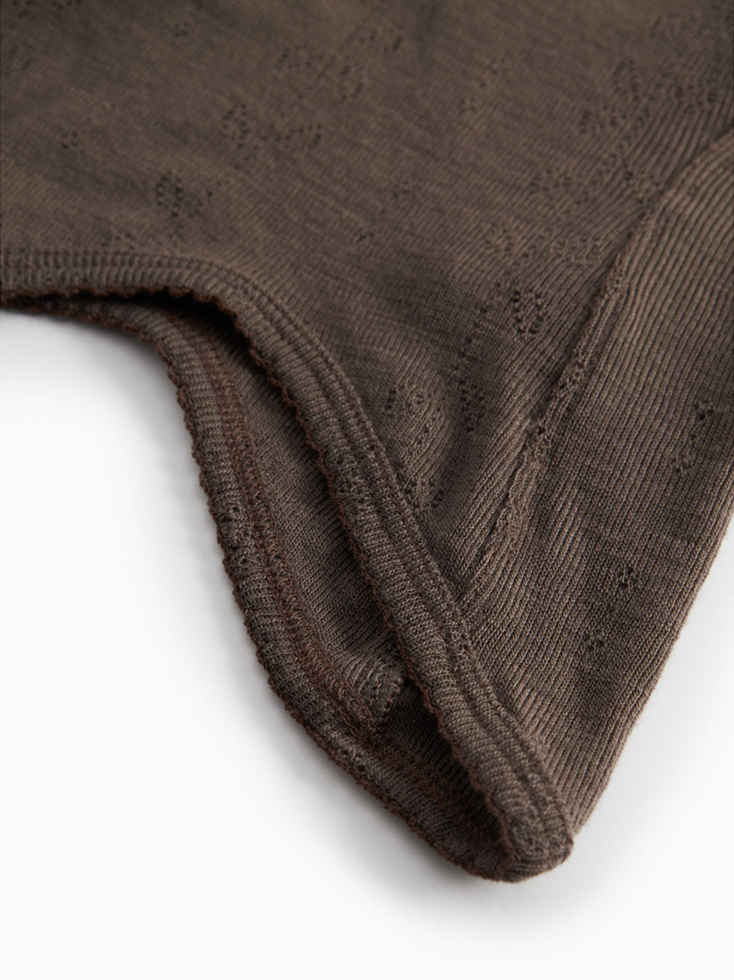 Kominiarka niemowlęca merino Balaclava Pointelle MarMar Copenhagen BEBE Concept 