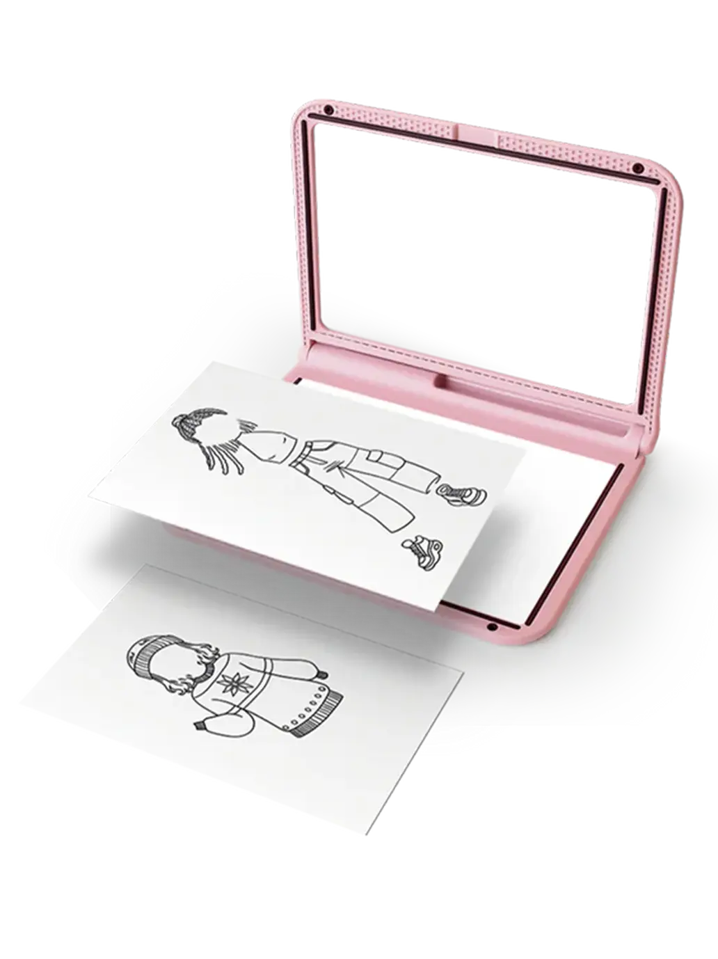 Podświetlany tablet do nauki rysowania mody Kidywolf BEBE Concept 