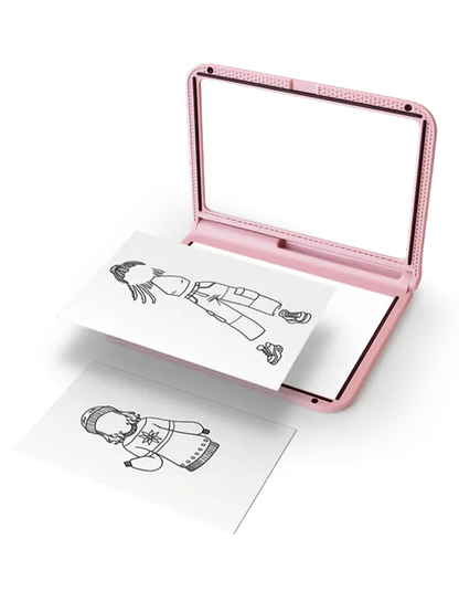 Podświetlany tablet do nauki rysowania mody Kidywolf BEBE Concept 