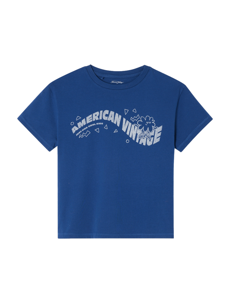 Bawełniany t-shirt z nadrukiem Fivalley American Vintage BEBE Concept 