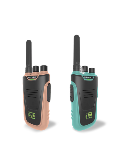 Zestaw krótkofalówek Kidytalk walkie talkie Kidywolf BEBE Concept 
