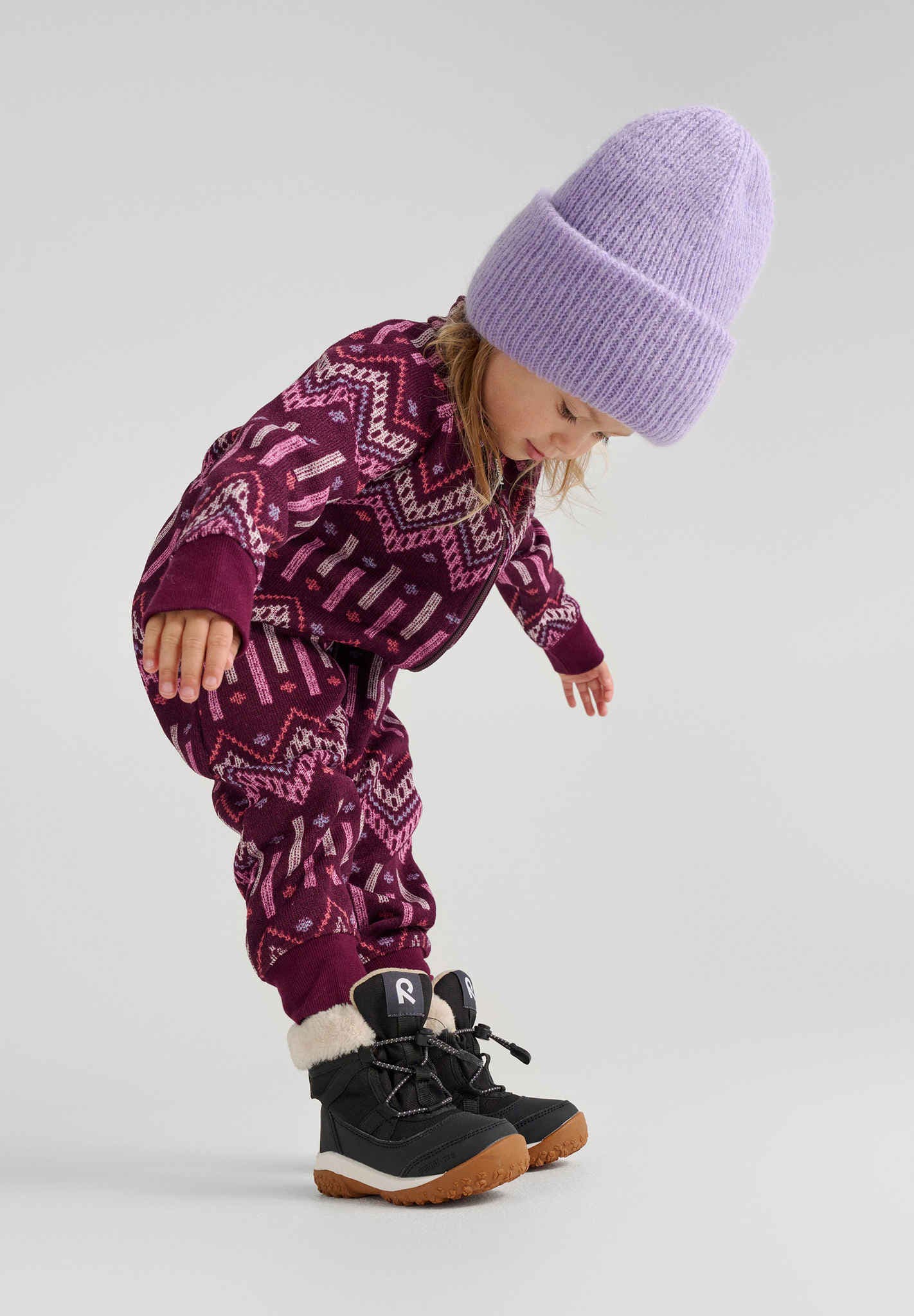 Dziecięce wodoodporne buty zimowe Samooja Reima BEBE Concept 