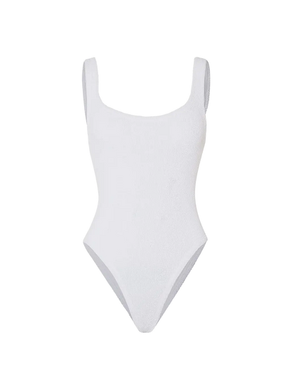 Jednoczęściowy kostium kąpielowy Square Neck Hunza G BEBE Concept 