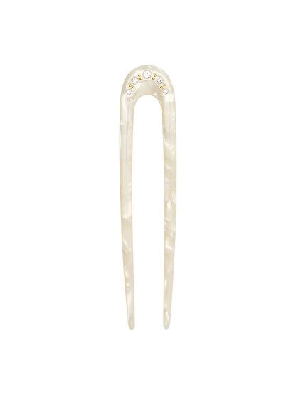 Sunny Crystal Hair Pin Cream Pico BEBE Concept 