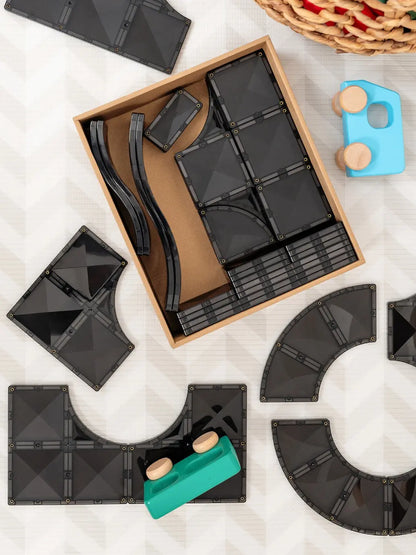 Klocki magnetyczne drogi Creative Roads Pack Connetix BEBE Concept 