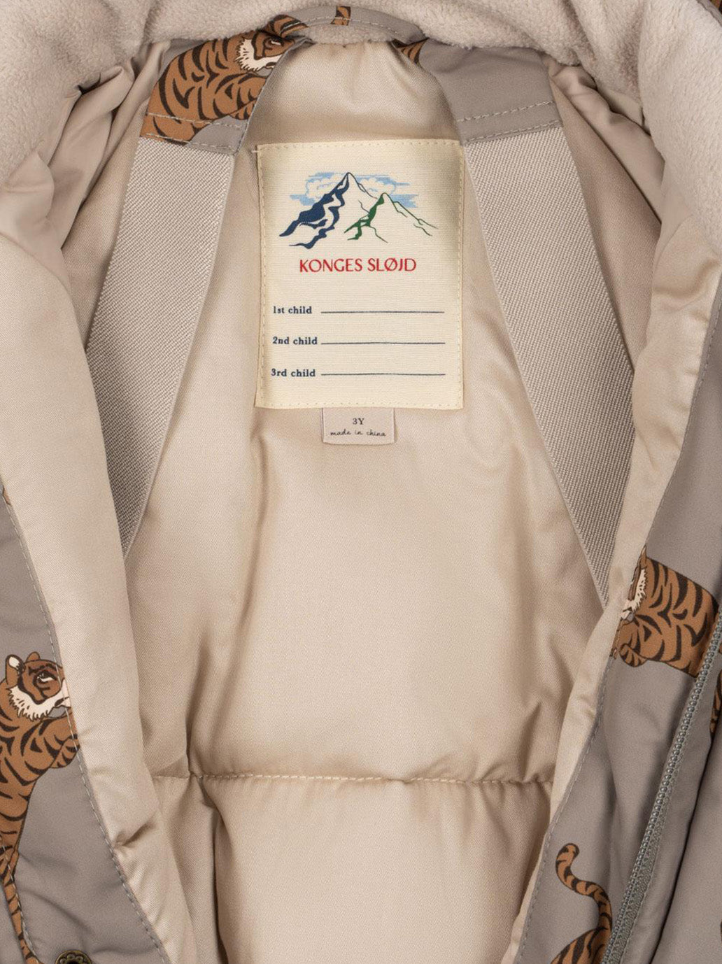 Zimowy kombinezon Nohr snowsuit print Konges Slojd BEBE Concept 