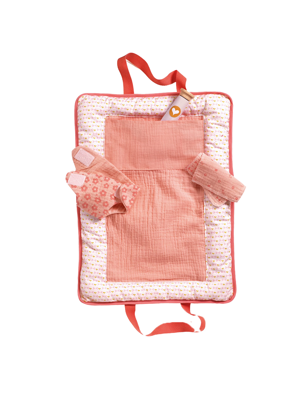 Torba z przewijakiem dla lalki Pomea Djeco BEBE Concept 