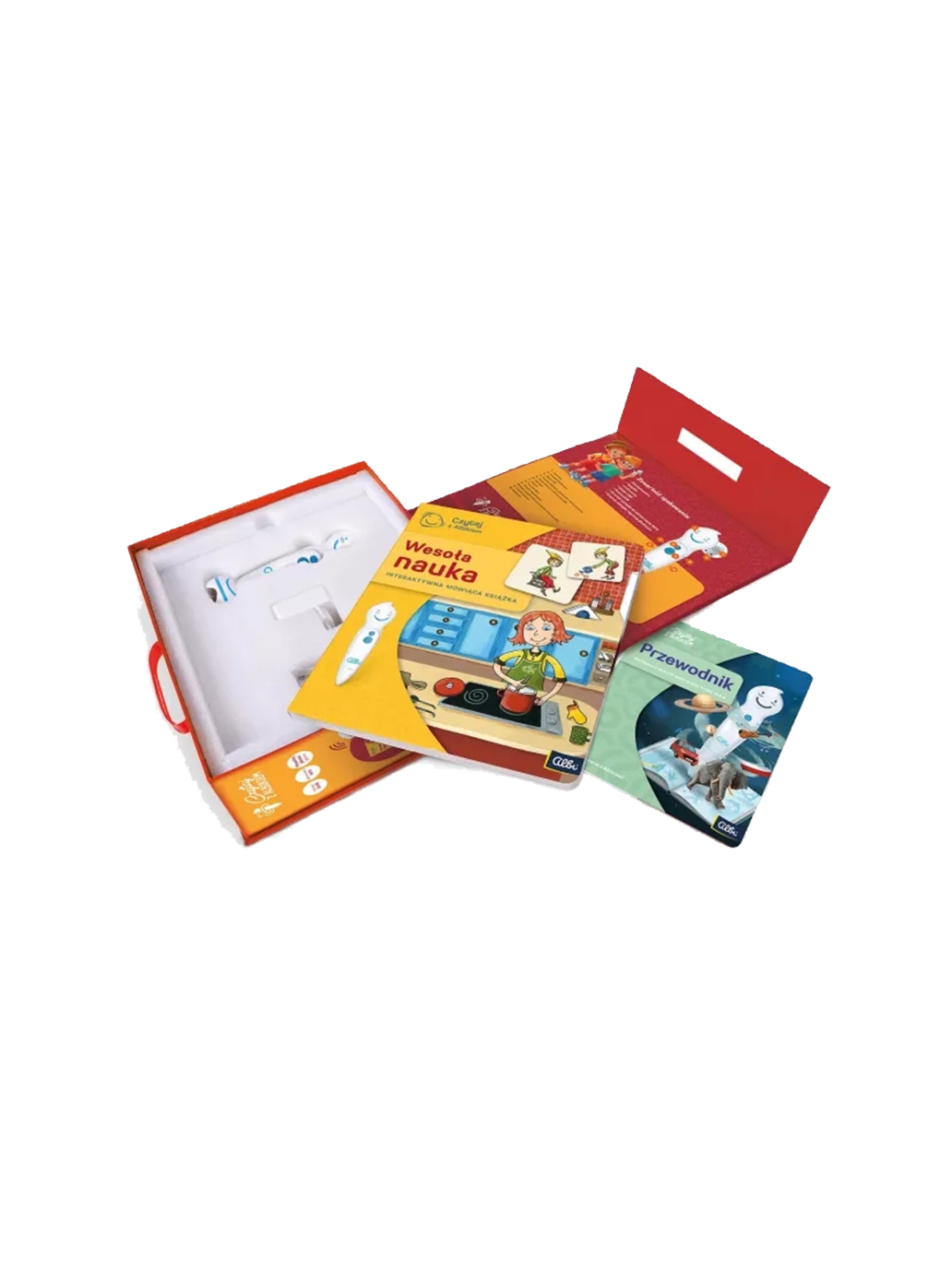 Wesoła nauka. Zestaw książka z piórem Albi BEBE Concept 