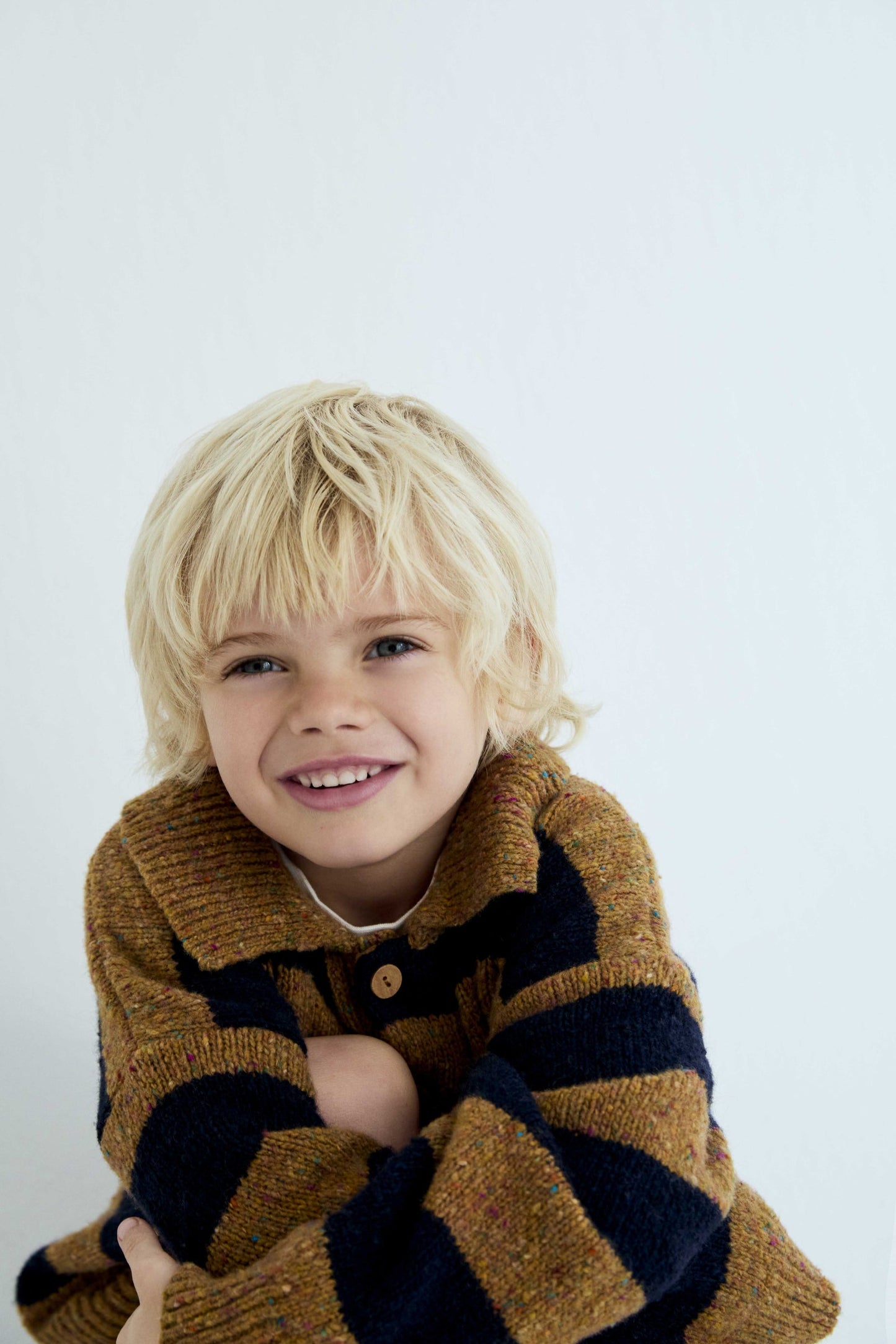 Sweter z wełną Jorge Knit Polo The New Society BEBE Concept 