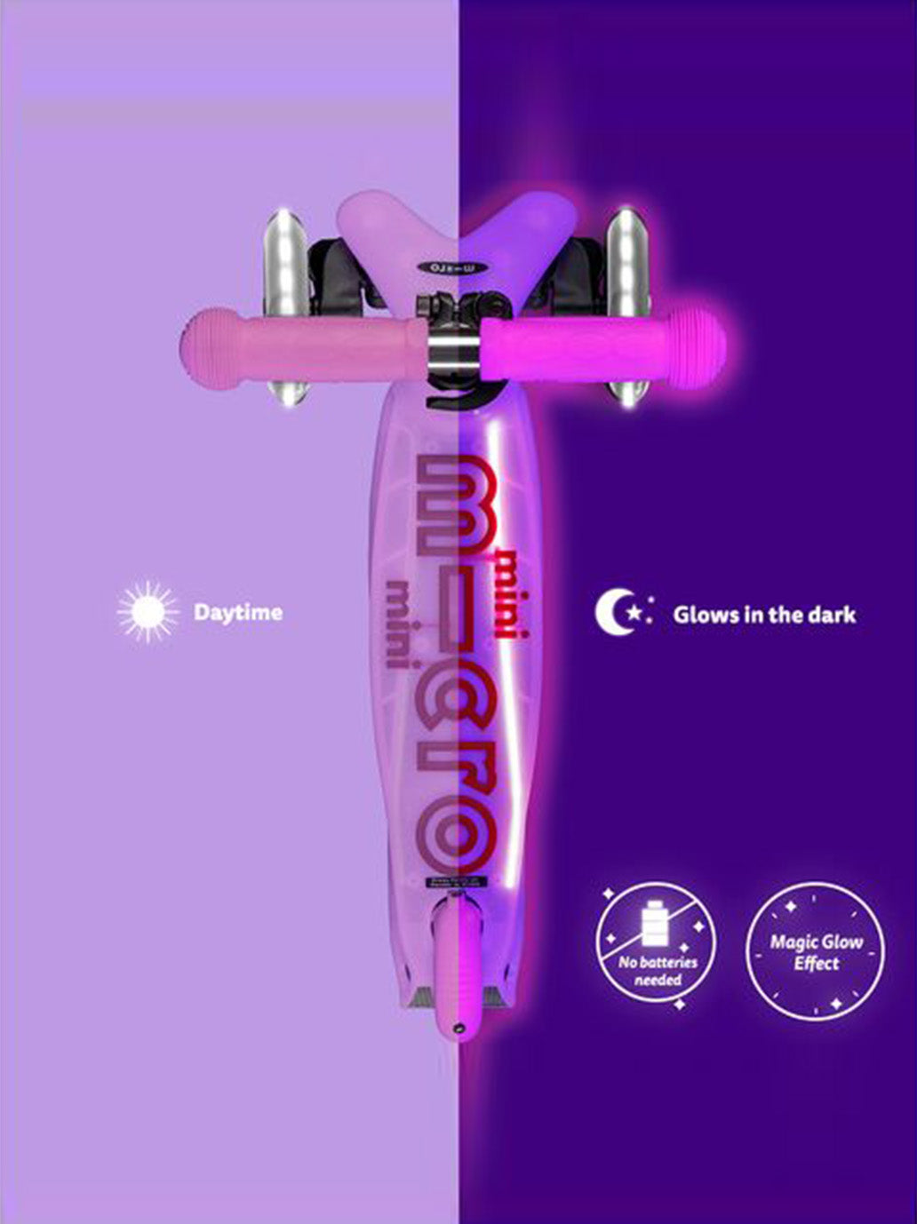 Hulajnoga Mini Micro Deluxe Glow Plus Micro BEBE Concept 