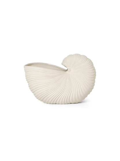 ceramiczna doniczka muszla Shell Pot Ferm Living BEBE Concept 