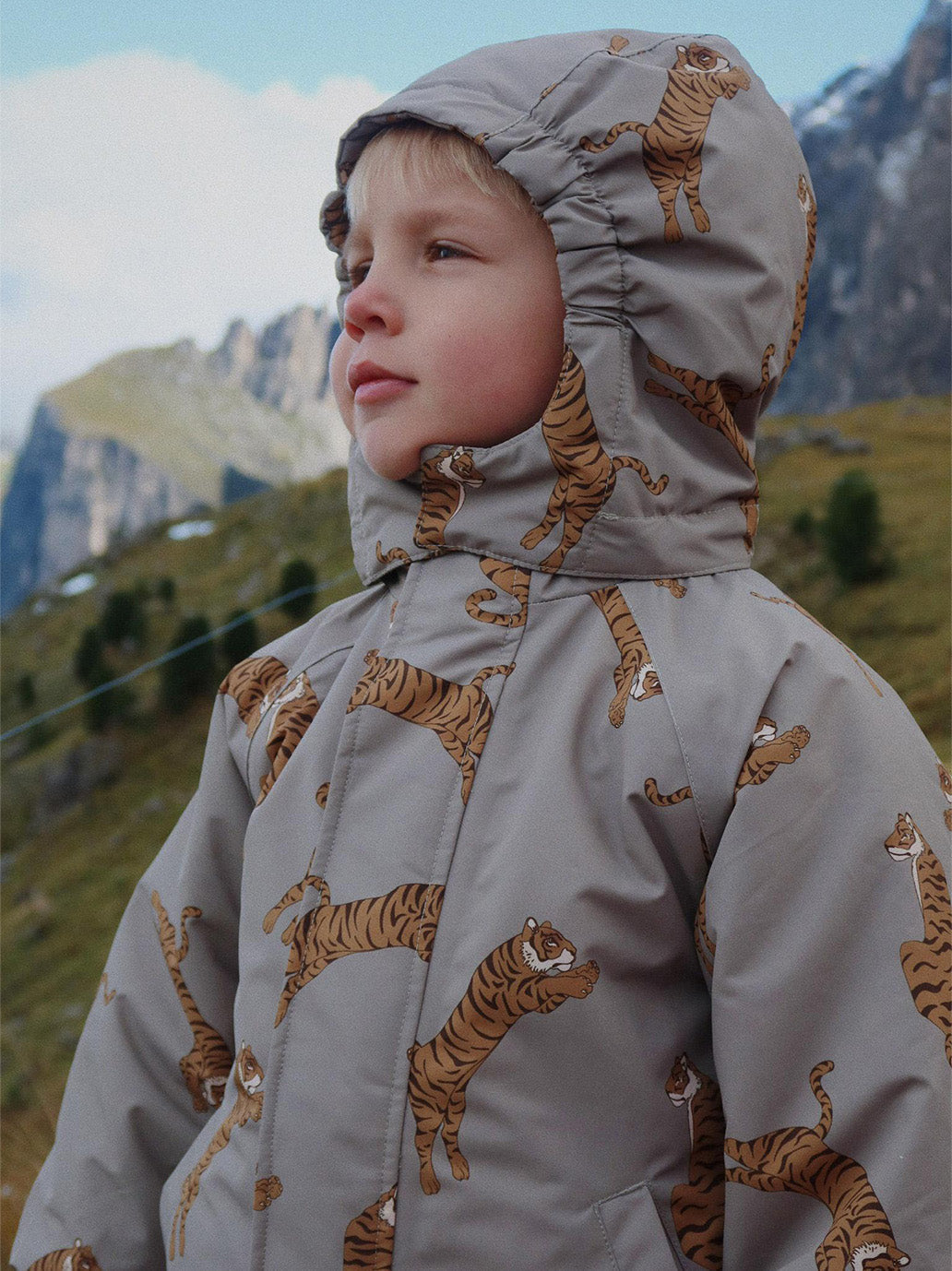 Zimowy kombinezon Nohr snowsuit print Konges Slojd BEBE Concept 