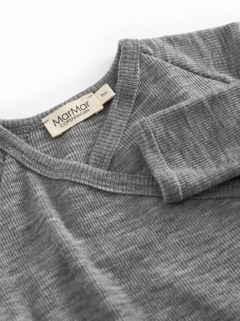 Śpioszki niemowlęce merino Rubetta Rib MarMar Copenhagen BEBE Concept 