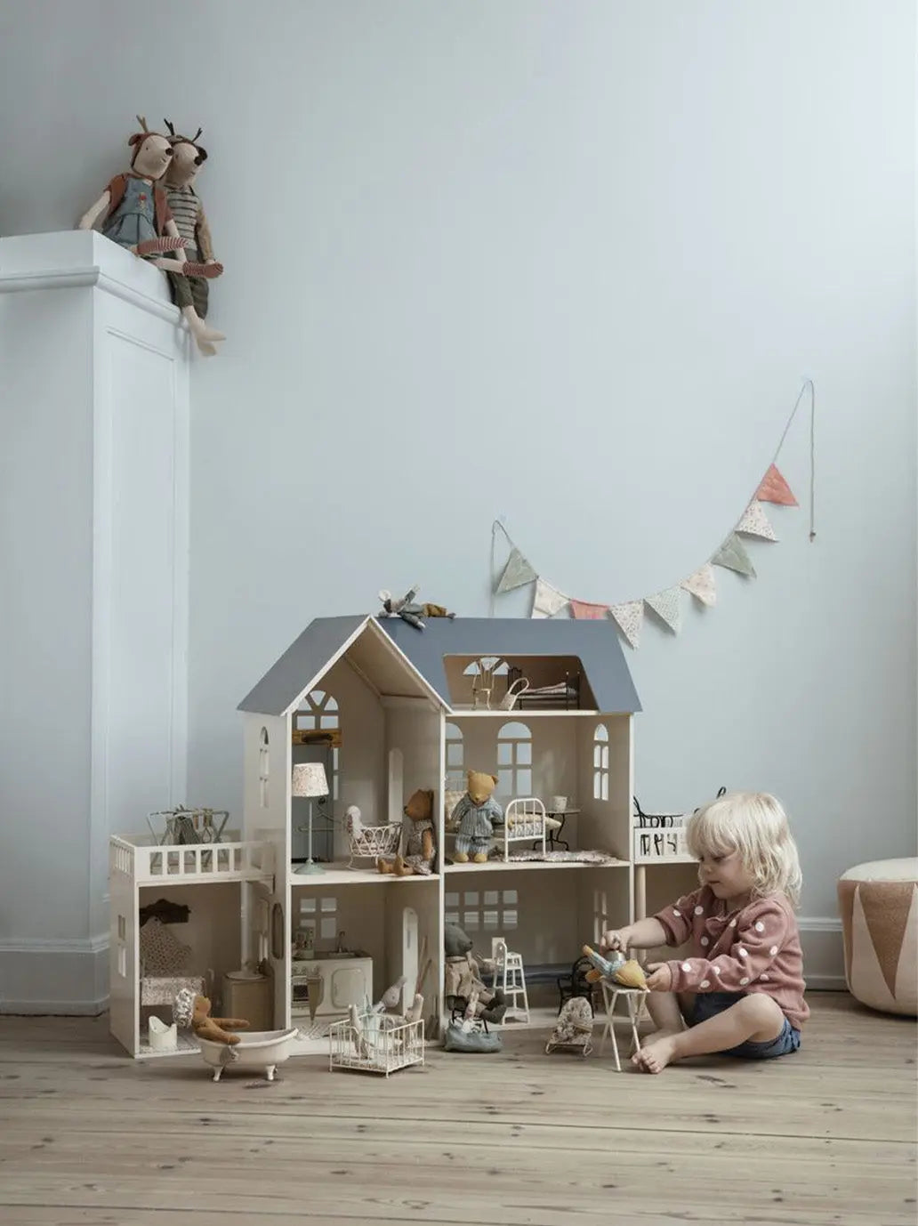 Drewniany domek dla myszek Maileg House of Miniature Maileg BEBE Concept 