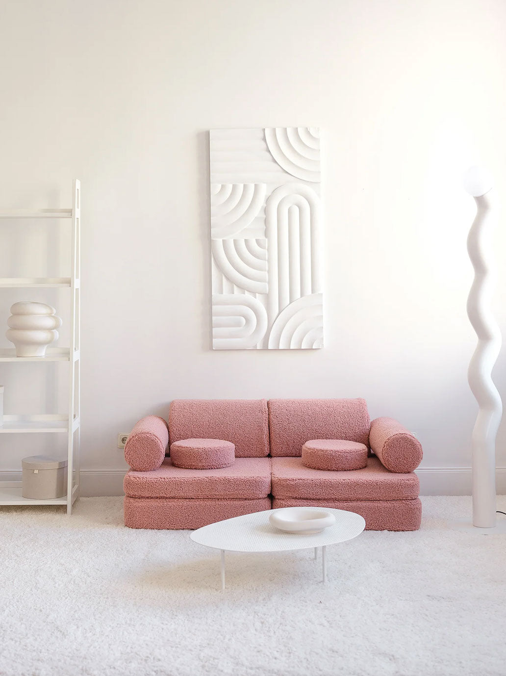 Kanapa modułowa dla dzieci Play Sofa Settee WigiWama BEBE Concept 