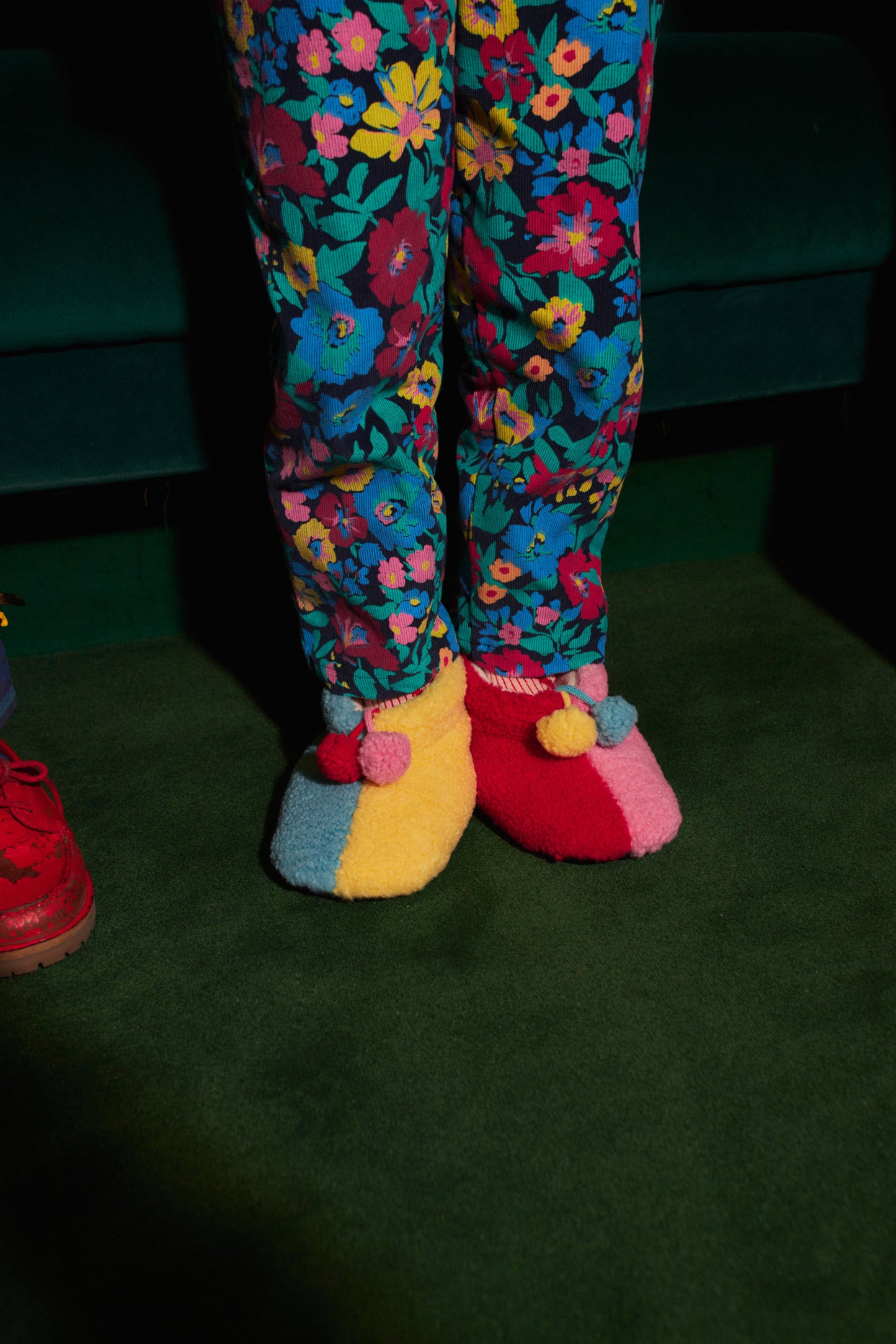 Kapcie Kids multicolor slippers Bobo Choses BEBE Concept 