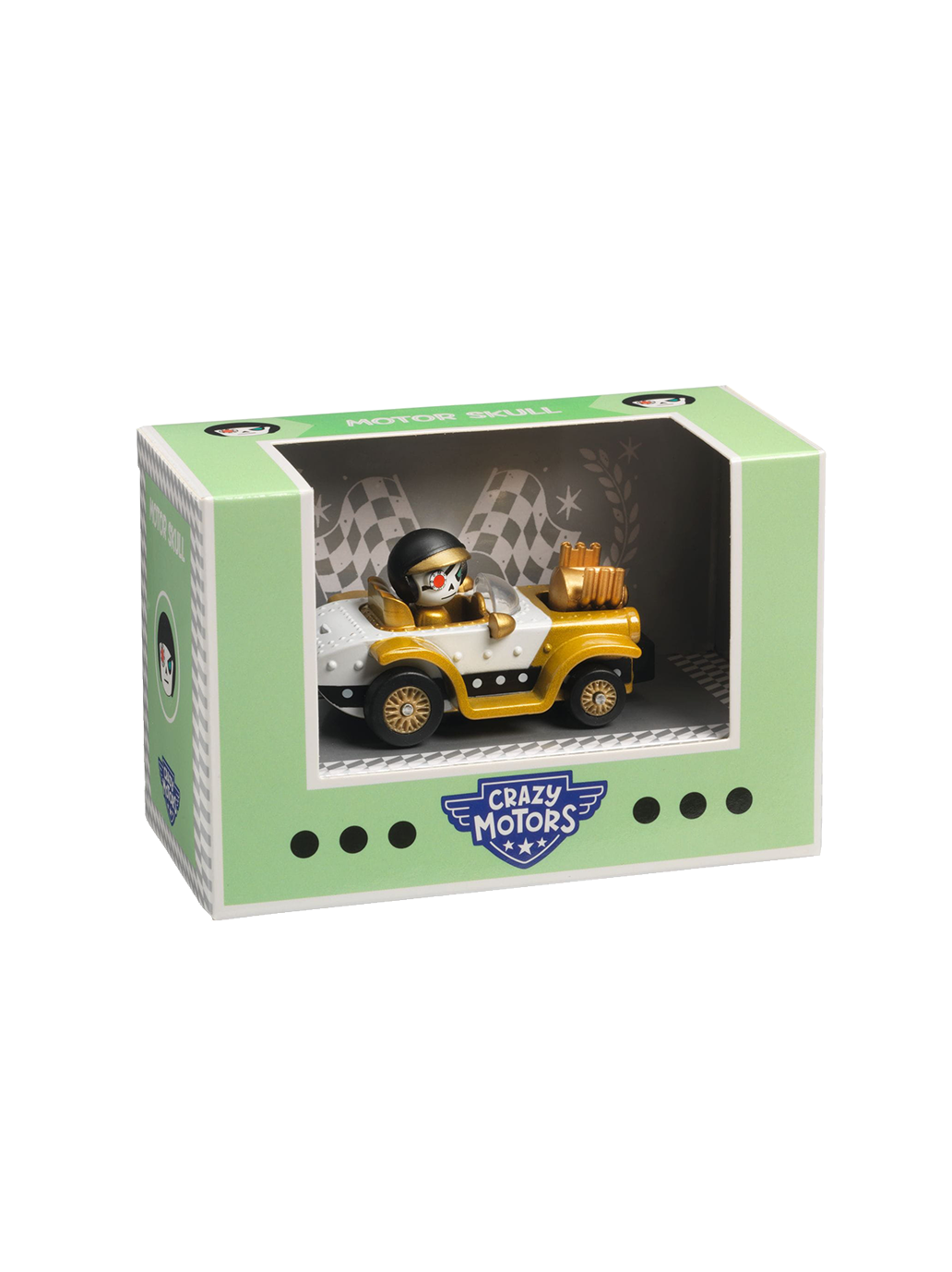 Metalowy samochodzik Crazy Motors Djeco BEBE Concept 