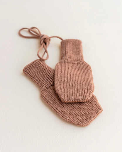 miękkie rękawiczki z wełny merino Hvid BEBE Concept 