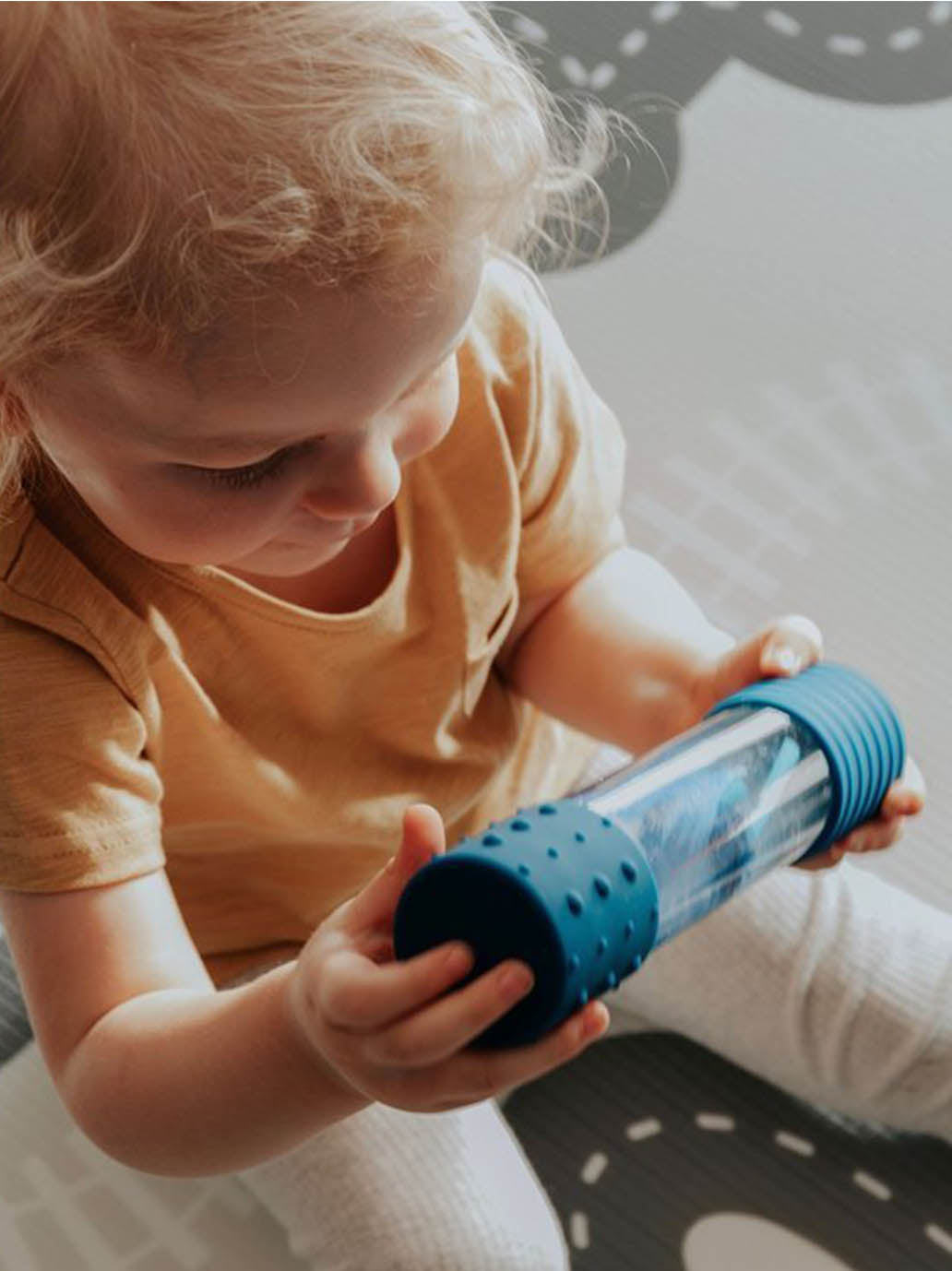Uspokajająca butelka sensoryczna DIY Jellystone BEBE Concept 