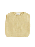Kamizelka merino dla niemowląt Harvey vest Hvid BEBE Concept 