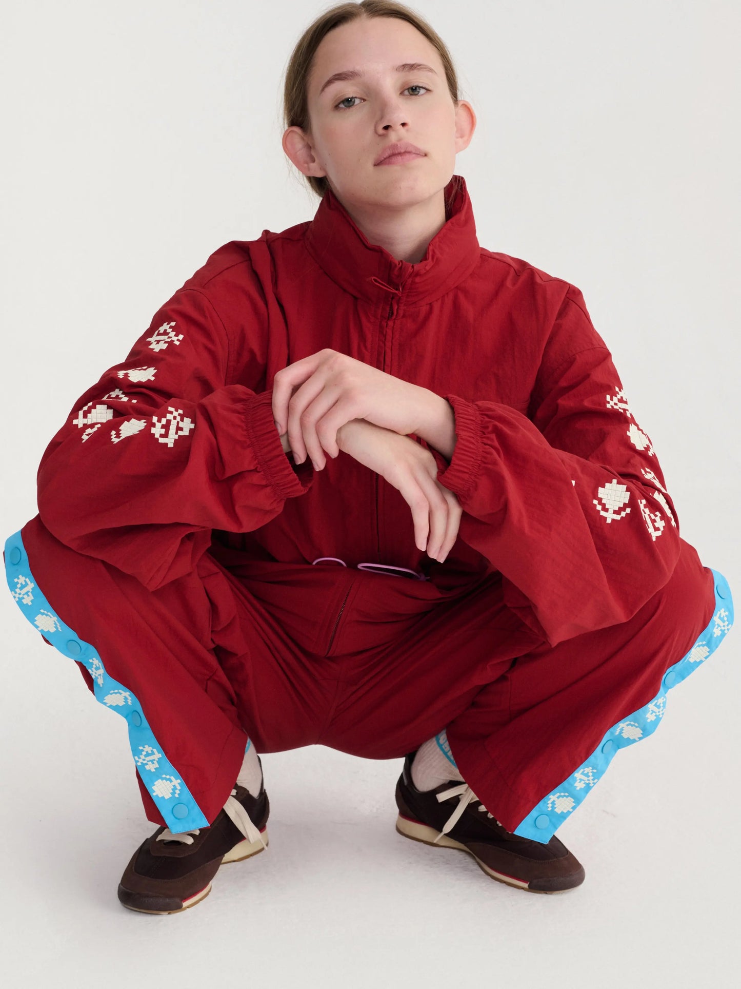 Pixel Flowers sporty pants Bobo Choses BEBE Concept 