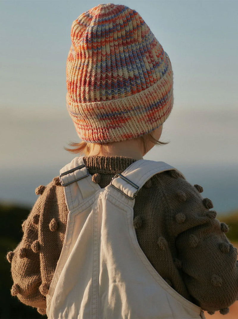 Ciepła czapka beanie z wełny merino Mille Family BEBE Concept 